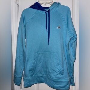 Adidas Light Blue Pullover Ultimate Hoodie Size M